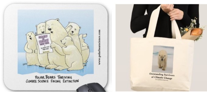 mousepad and tote together_PolarBearScience